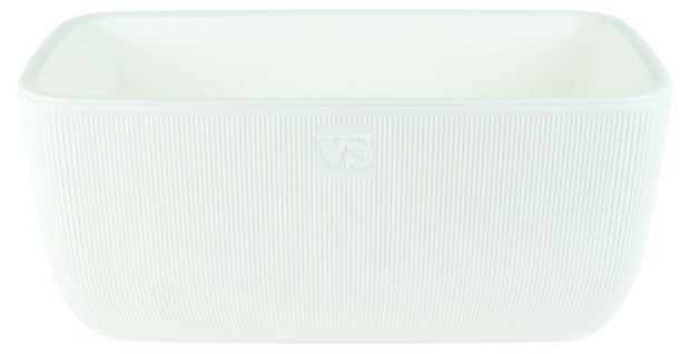 Ящик балконный VipSet Фабио белый 378 см 619₽