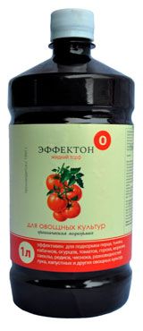 Удобрение жидкое Эффектон овощной, 1 л