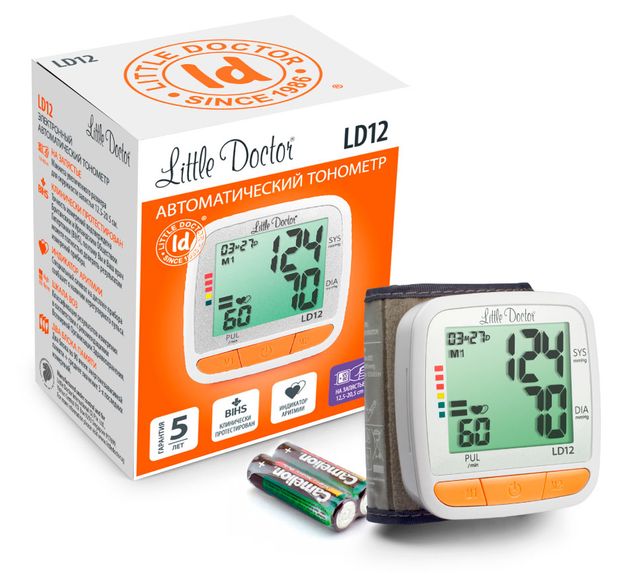 Тонометр автоматический на запястье Little Doctor LD12