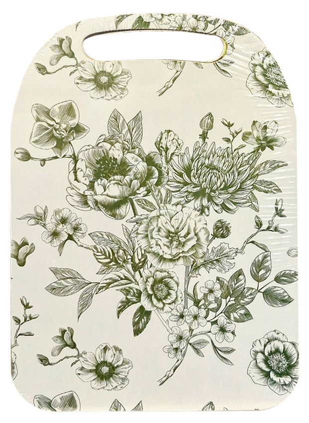 Доска разделочная деревянная Розы, 21х29 см