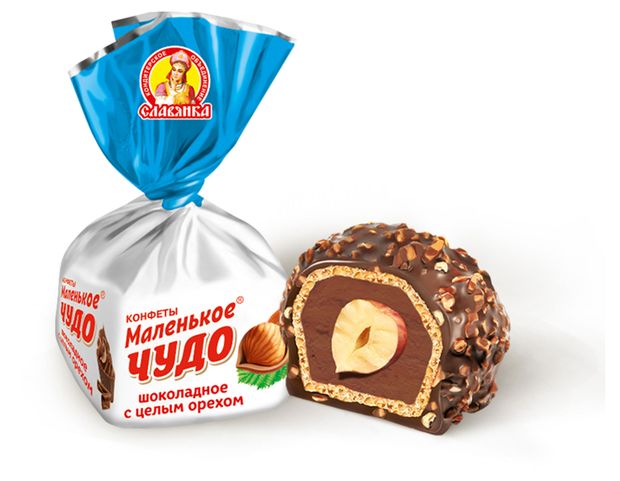 Конфеты вафельные Славянка Маленькое чудо, вес
