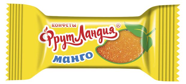 Конфеты Славянка Фрутландия желейные со вкусом манго, вес