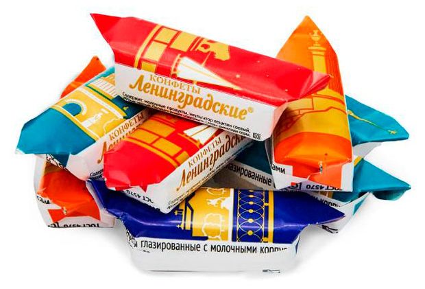 Конфеты Славянка Ленинградские, вес