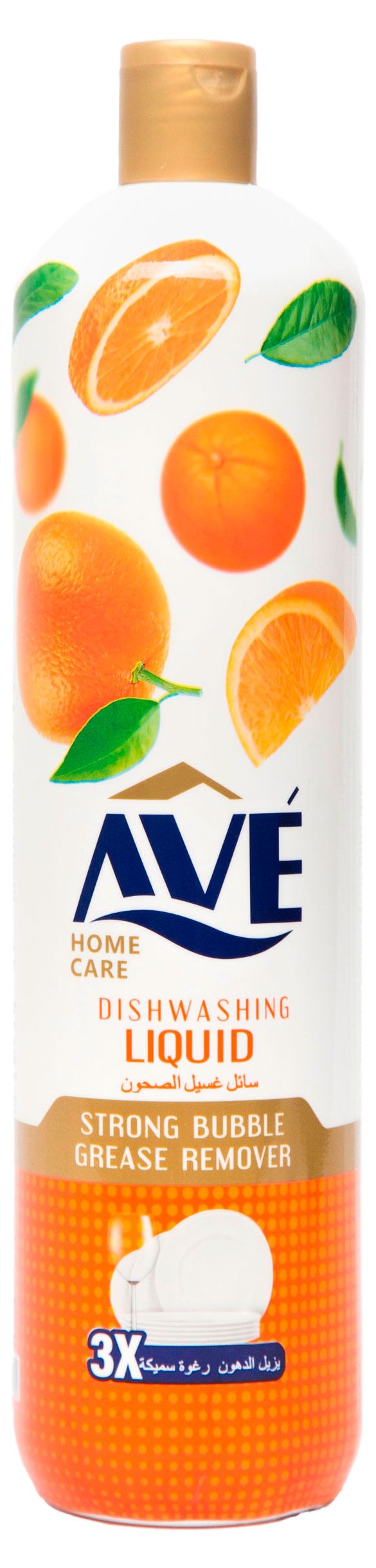 Средство для мытья посуды AVE Апельсин и цветы, 0,9 л