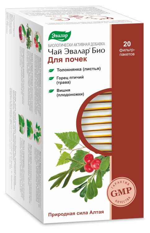 БАД Эвалар Био Чай для почек в пакетиках, 20 шт х 1,5 г