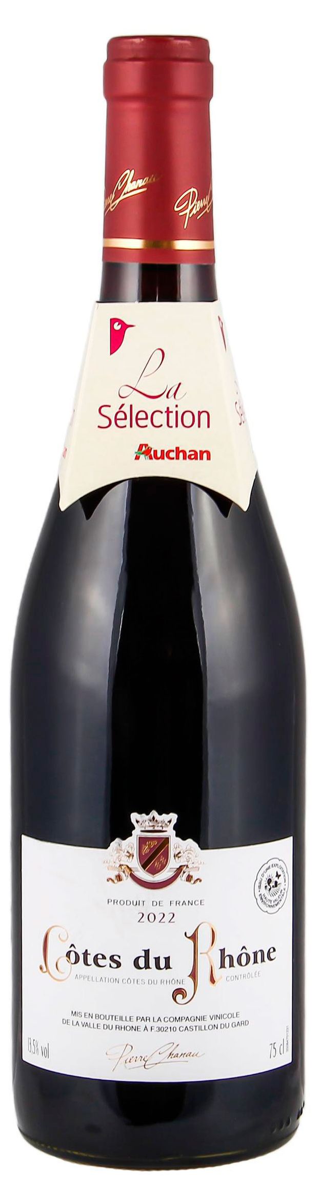 Вино Pierre Chanau Cotes du Rhone красное сухое Франция, 0,75 л
