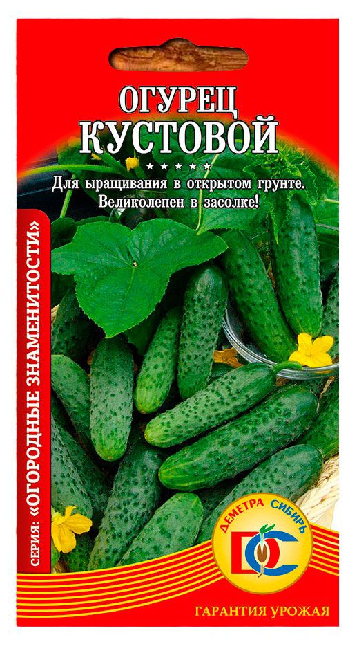 Семена Деметра-Сибирь Огурец Кустовой, 0,3 г