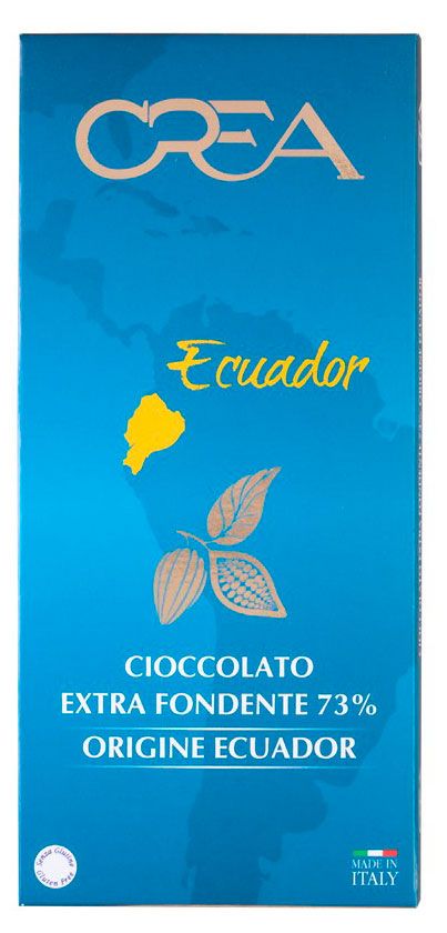 Шоколад темный Crea Single Origin Ecuador Горький 73% Какао,100 г