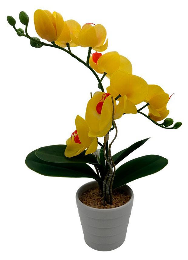 Цветок искусственный Орхидея, 32х28х40 см