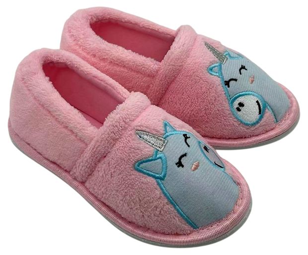 Тапочки для девочки InExtenso Единороги розовые