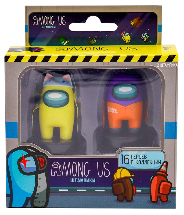 Набор фигурок Among Us серия 3 2 шт в ассортименте 490₽