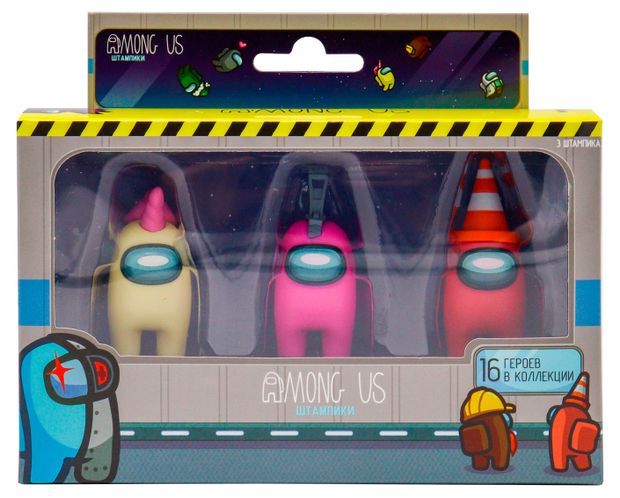 Набор фигурок Among Us серия 3 3 шт в ассортименте 680₽