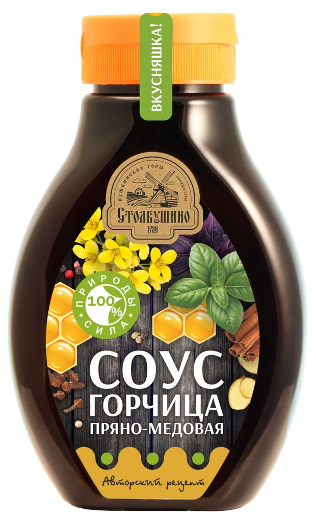 Соус горчичный Столбушино пряно-медовая, 300 г