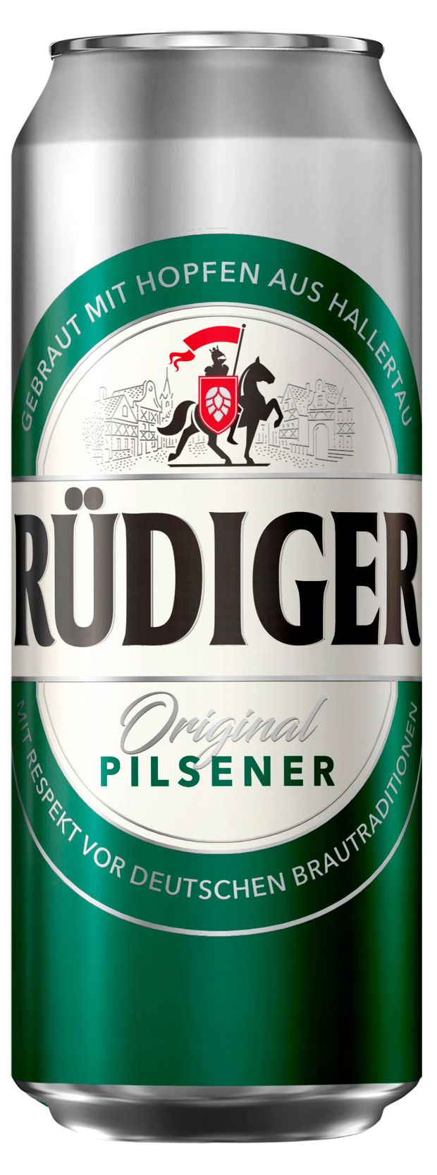 Пиво светлое Rudiger Original Pilsener фильтрованное, 450 мл