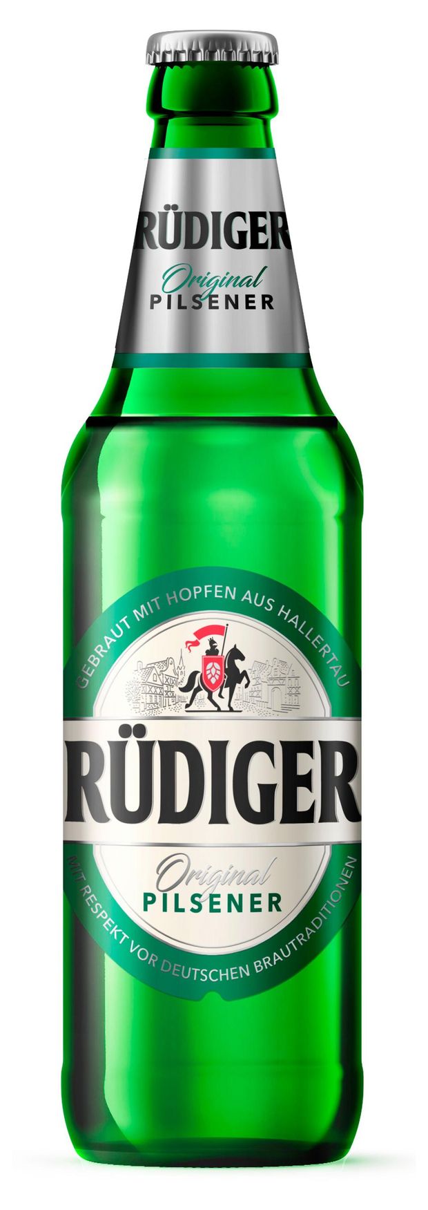 Пиво светлое Rudiger Original Pilsener фильтрованное, 450 мл