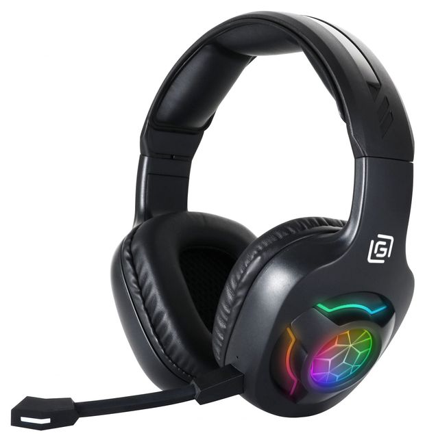 Наушники беспроводные Оклик HS-L575G с микрофоном черные 2700₽