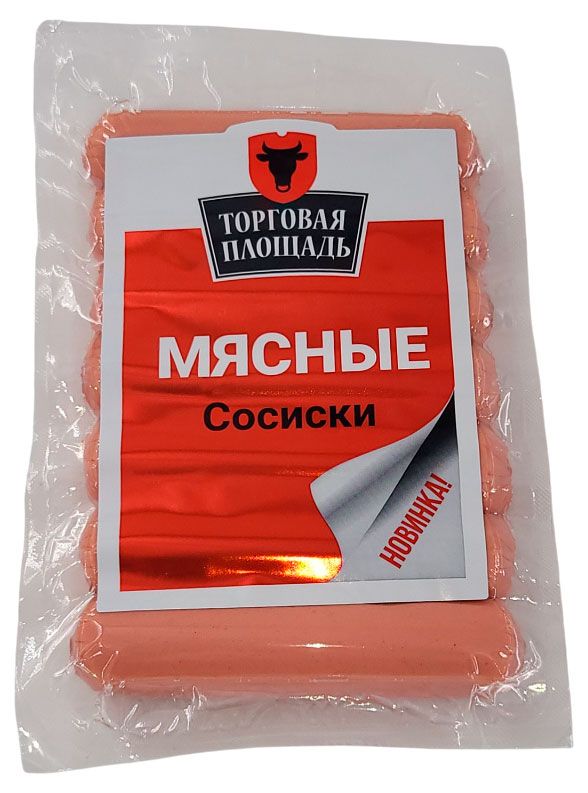 Сосиски Торговая площадь Мясные, 300 г