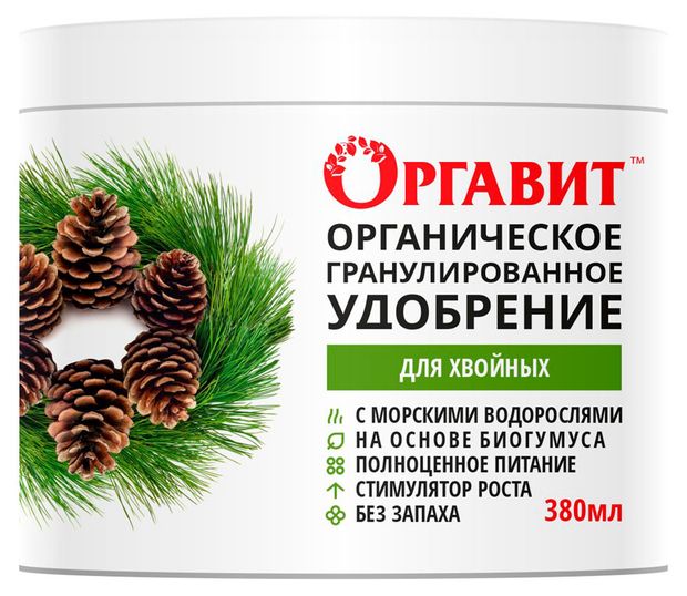 Удобрение для хвойных Оргавит 380 мл 218₽