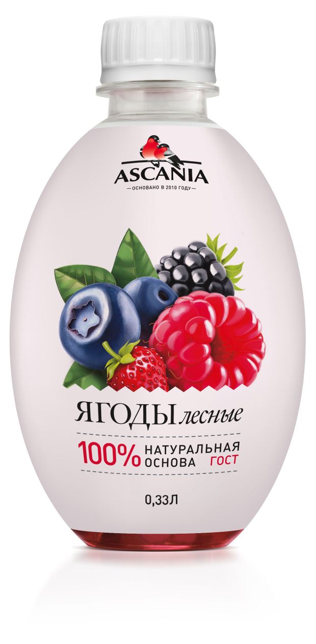 Вода, соки, напитки Напиток газированный Ascania Лесные ягоды, 330 млЛ