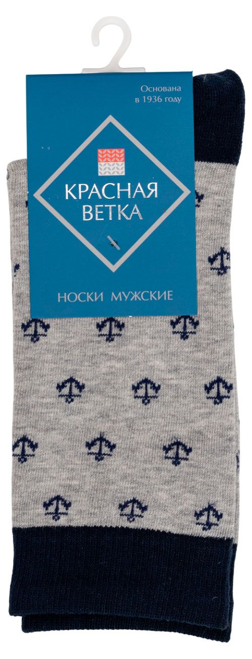 Носки мужские Красная Ветка серые, р.27