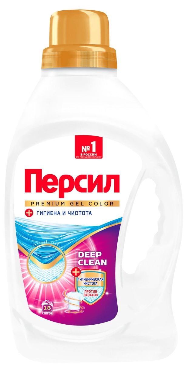 Гель для стирки Персил Premium Color для цветного белья, 1,17 л (18 стирок)