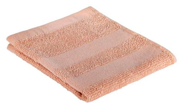 Полотенце Каждый день бежевое, 30х30 см