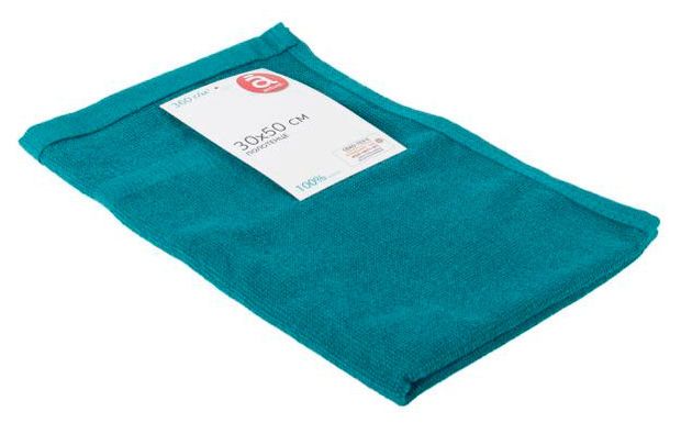 Салфетка Actuel изумрудная, 30х50 см