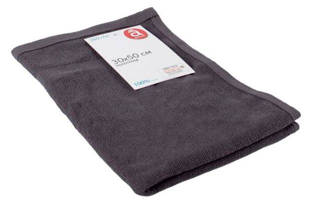 Салфетка Actuel серая, 30х50 см