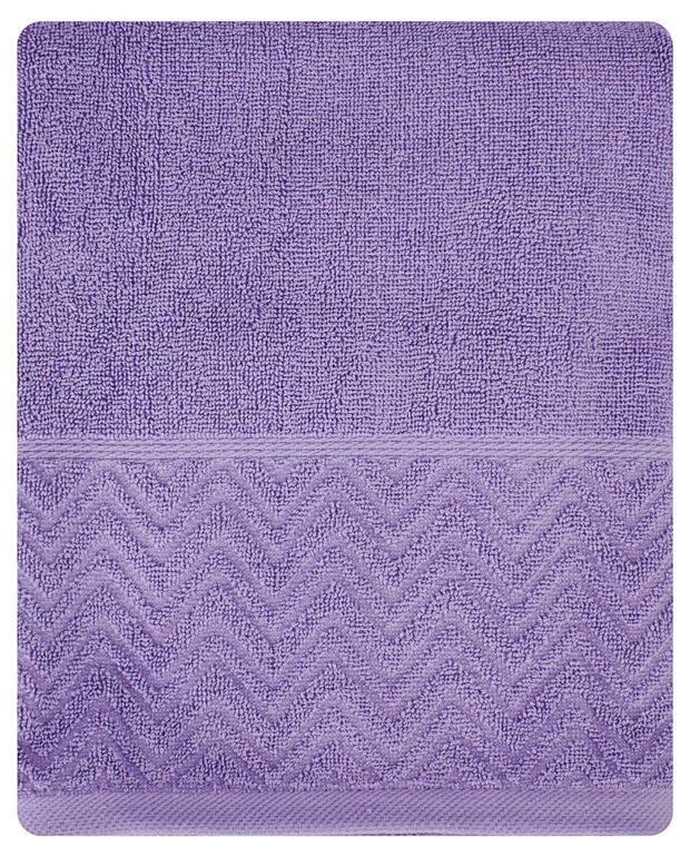 Полотенце Actuel фиолетовое, 70х130 см