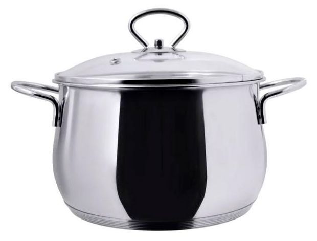 Кастрюля Actuel сферическая из нержавеющей стали, 2,8 л