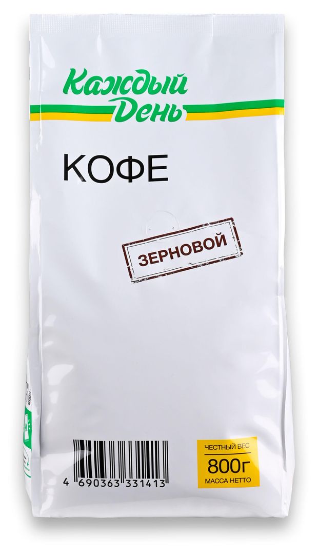 Кофе зерновой Каждый день 800 г 1064₽