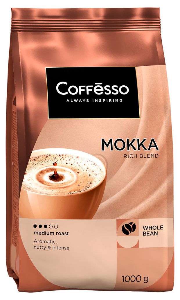 Кофе в зернах Coffesso Mokka, 1 кг