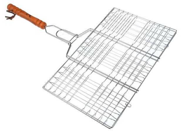 Решетка-гриль Grillboom хромированная, 45х33x20 см