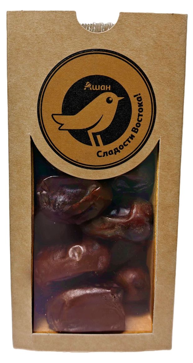 Финики АШАН Золотая птица Мазафати с косточкой 200 г 190₽