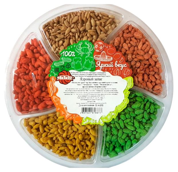 Семечки подсолнечника МААГ Ядреный запас Ассорти 230 г 200₽
