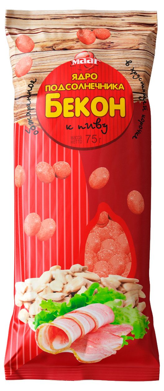 Семечки подсолнечника МААГ Ядро бекон 75 г 20₽