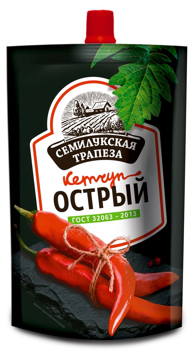 Кетчуп Семилукская трапеза острый, 300 г