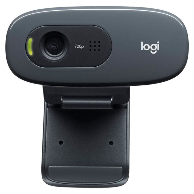 Веб камера Logitech HD C270 черный 0.9Mpix (1280x720) USB 2.0 с микрофоном