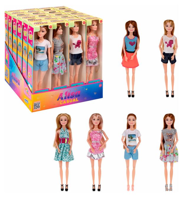 Кукла 1TOY Alisa Casual, 1 шт в ассортименте