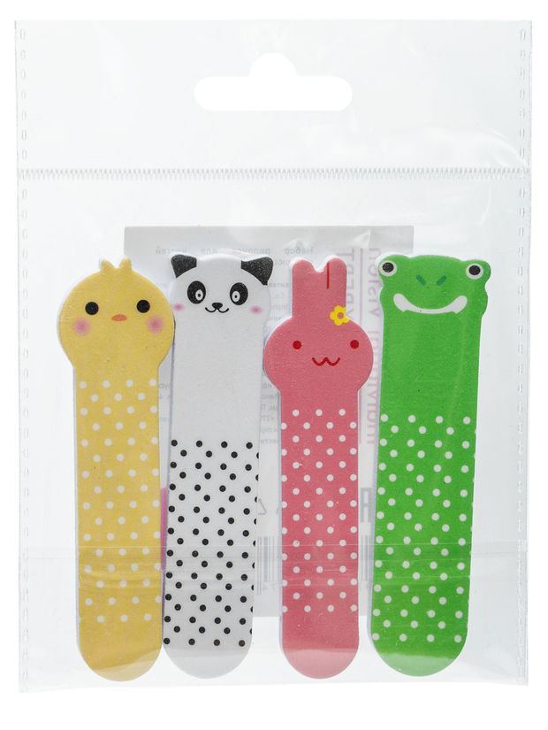 Набор пилочек Individual Vision Зверюшки, 4 шт