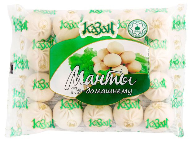 Манты Казан По-домашнему Халяль, 800 г