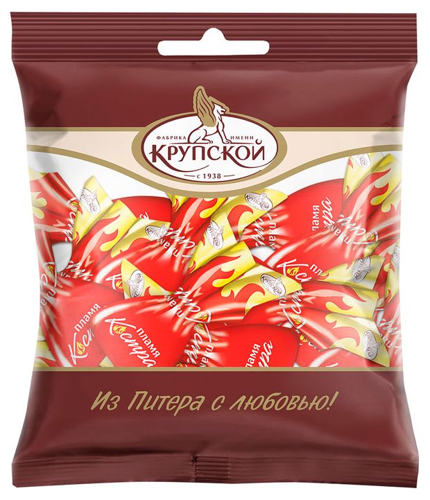 Конфеты Фабрика имени Крупской Пламя костра, 200 г