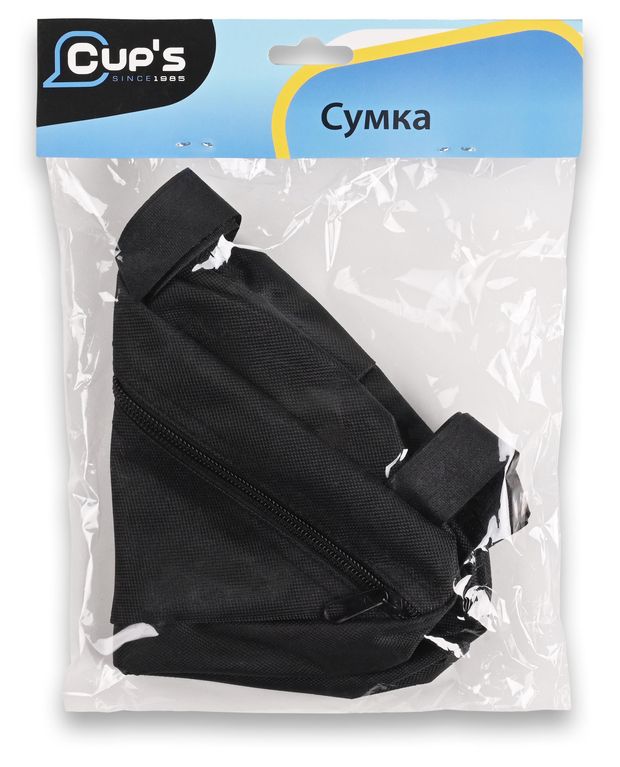 Сумка велосипедная Cup's под раму, 20х18,5х4 см