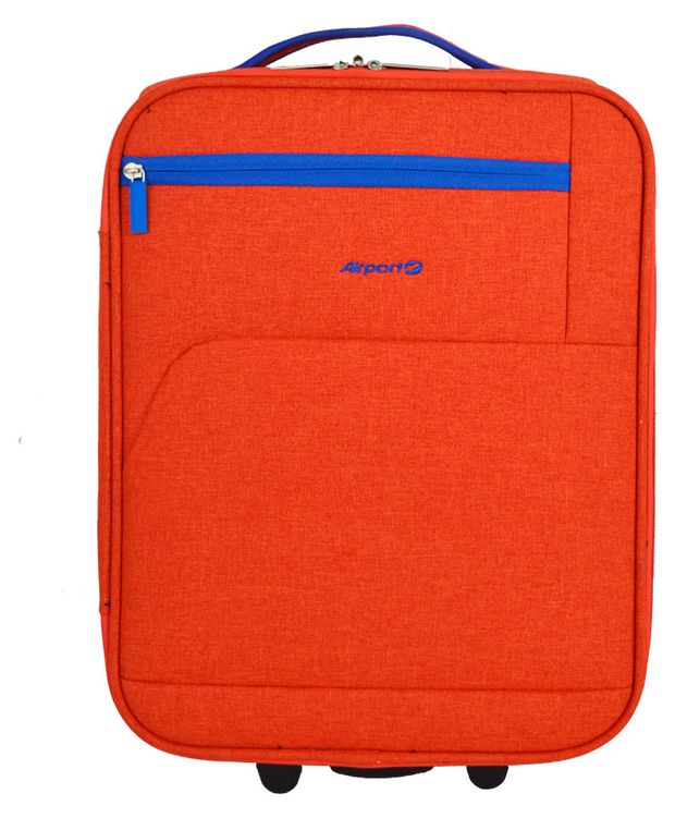 Чемодан мягкий Airport красный 2 колеса р XS 2167₽