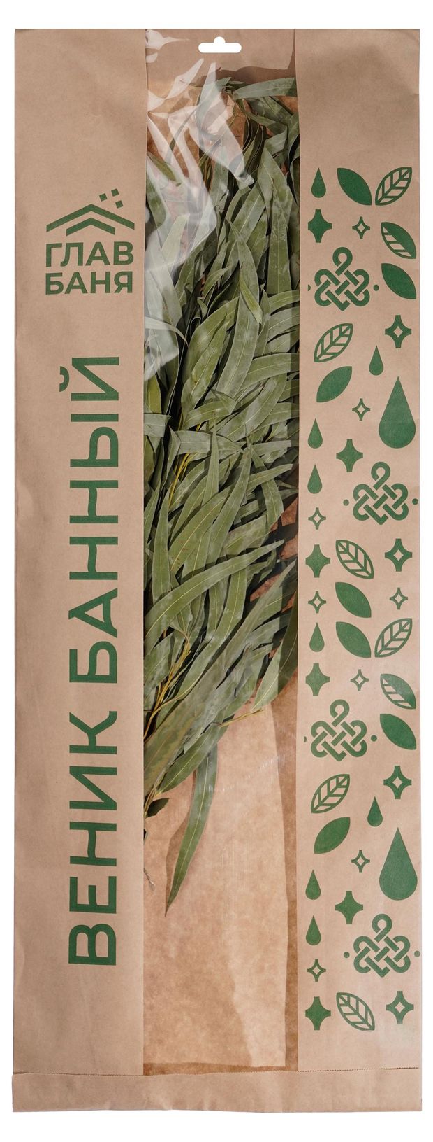 Веник банный ГлавБаня эвкалиптовый, 1 шт