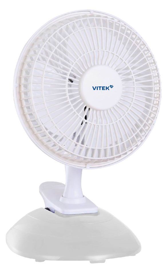 Вентилятор настольный Vitek VTF-0610 белый