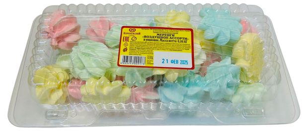 Меренги Королёвский хлеб Воздушное Ассорти, 60 г