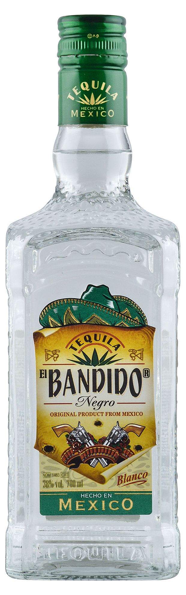 Текила El Bandido Negro Blanco Италия, 0,7 л