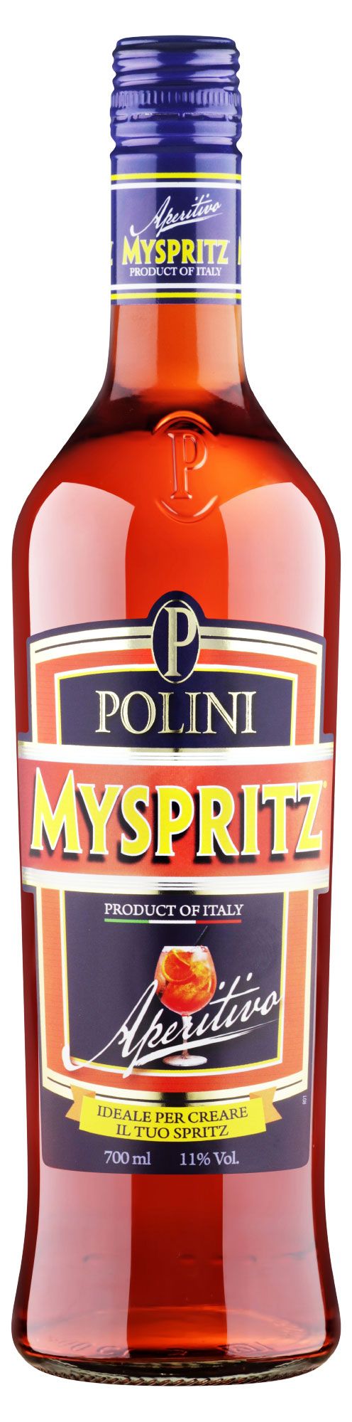 Аперитив Polini Myspritz Aperitivo Италия, 0,7 л