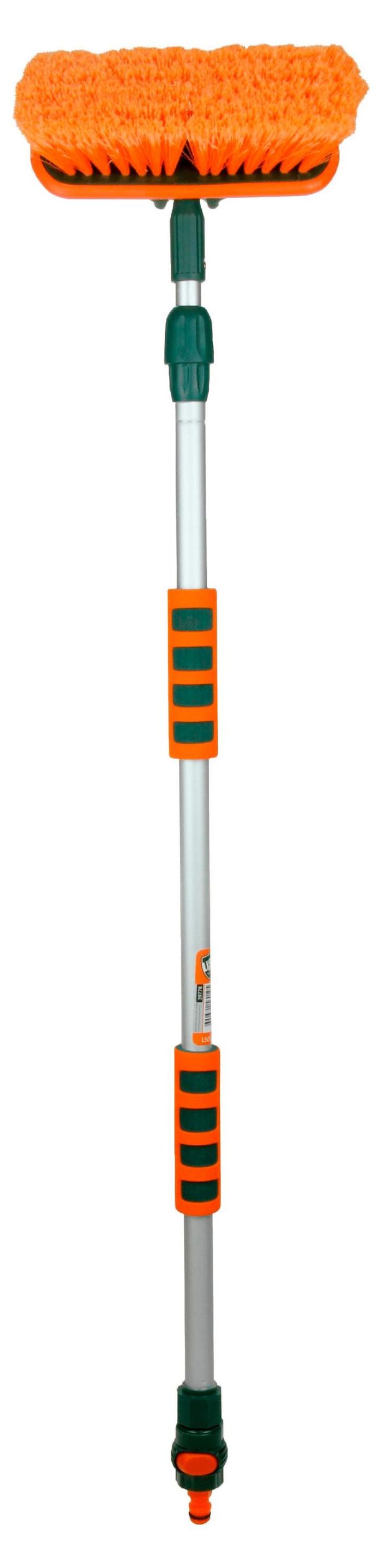 Щетка для мытья Li-Sa проточная с телескопической ручкой
